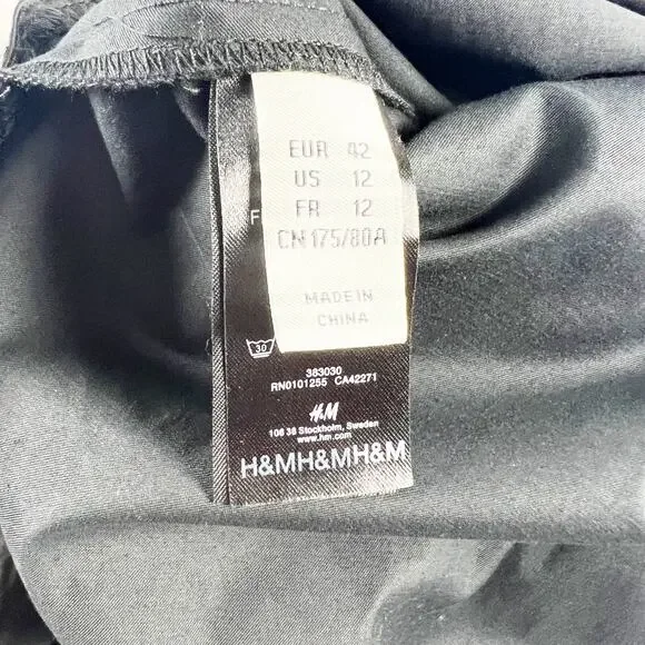 M by Madonna x H&M vintage y2k black satin rhinestone jumpsuit size s/m - Picture 6 of 7